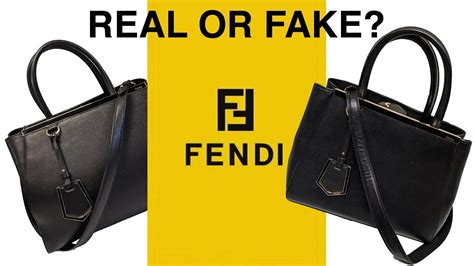 how to spot fake fendi 2jours|fendi 2jours bag.